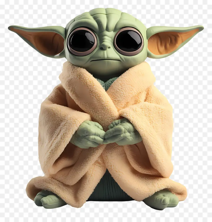 Peignoir De Bain，Yoda PNG