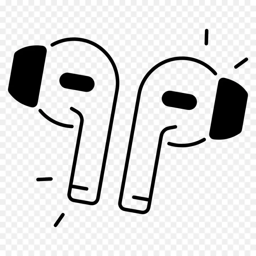 Airpods，Écouteurs PNG