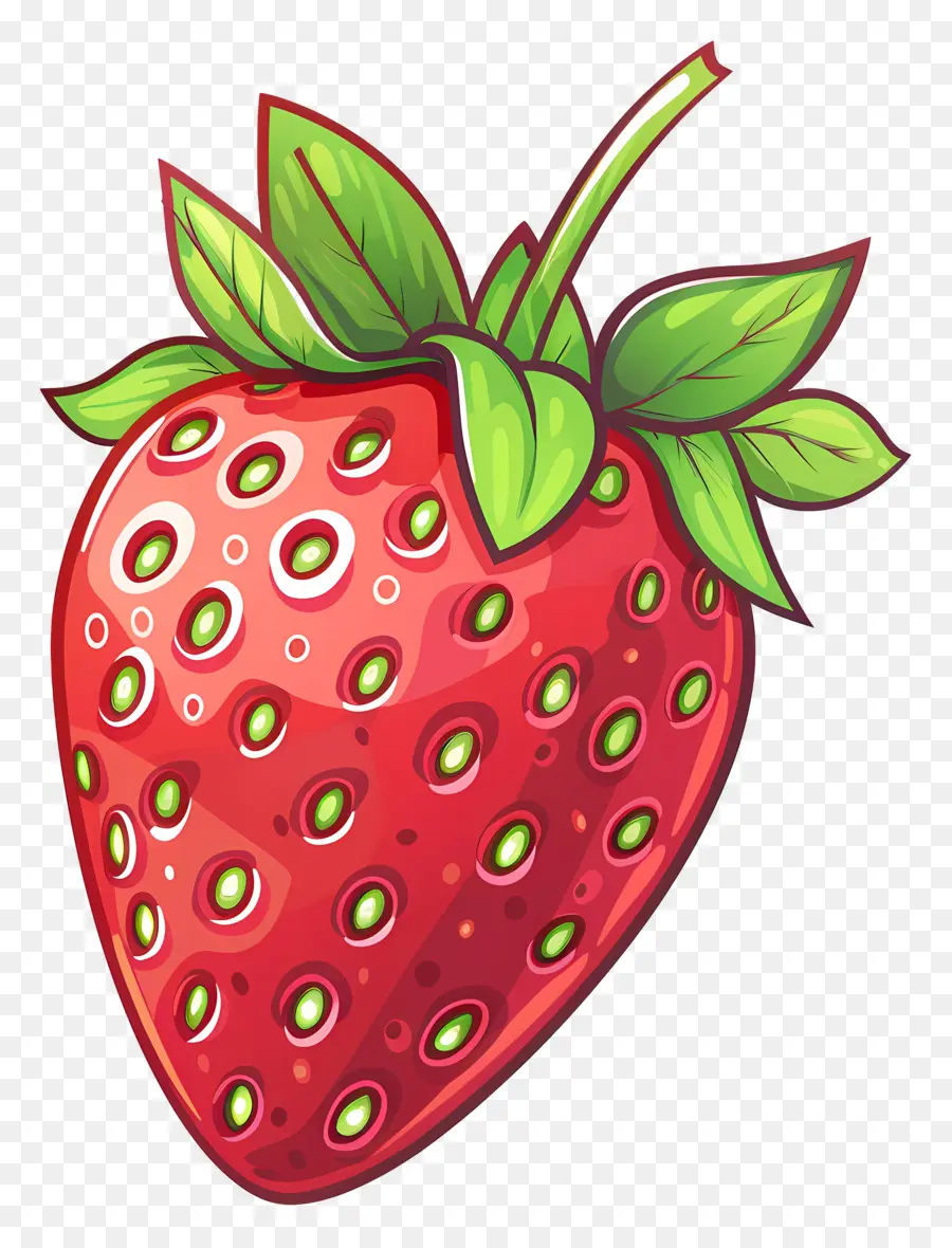 Fraise De Dessin Animé，Fraise PNG