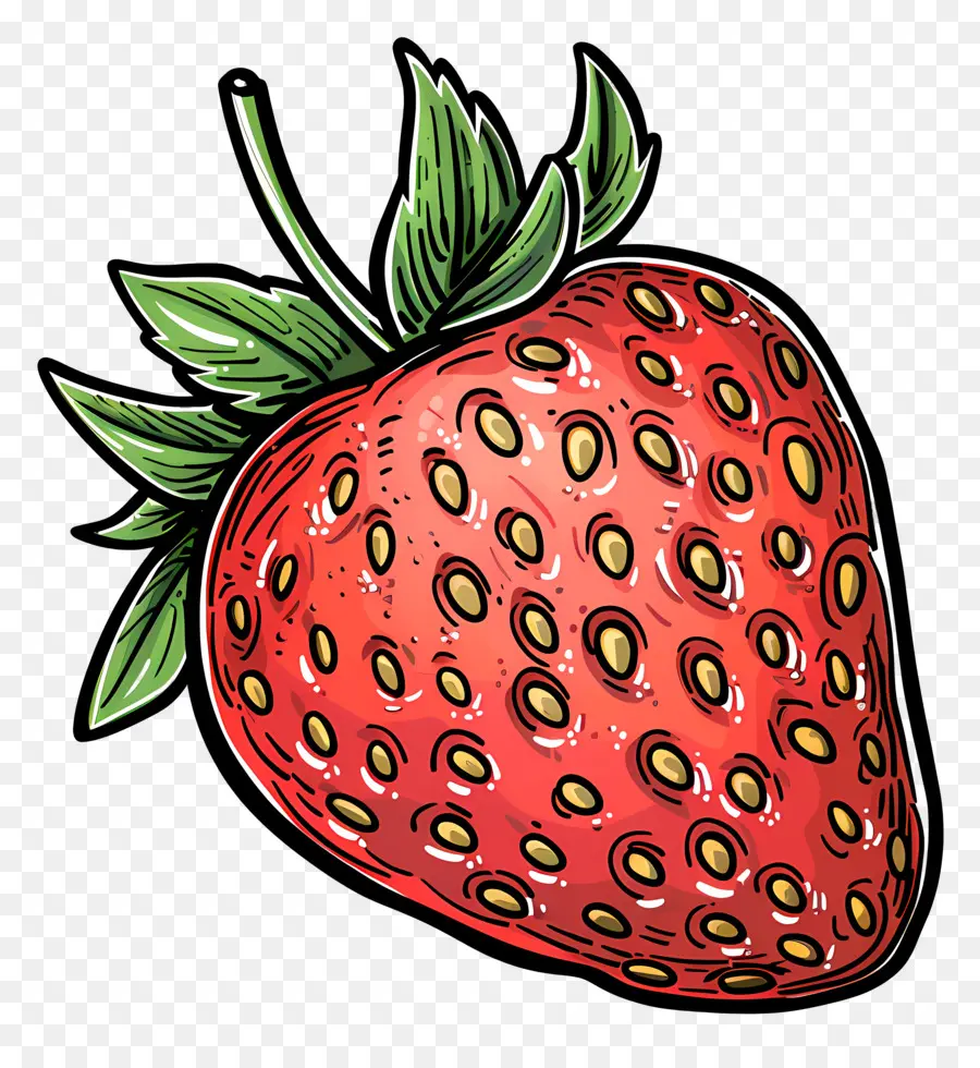 Fraise De Dessin Animé，Fraise PNG