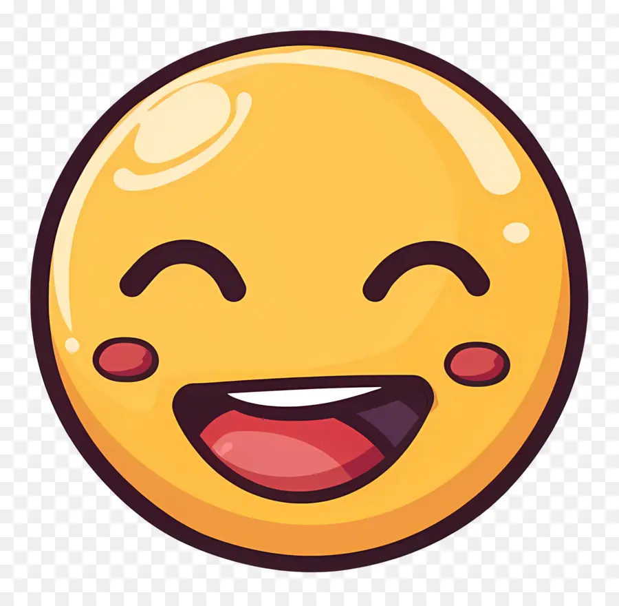 Sourire Emoji，Smiley En Sueur PNG