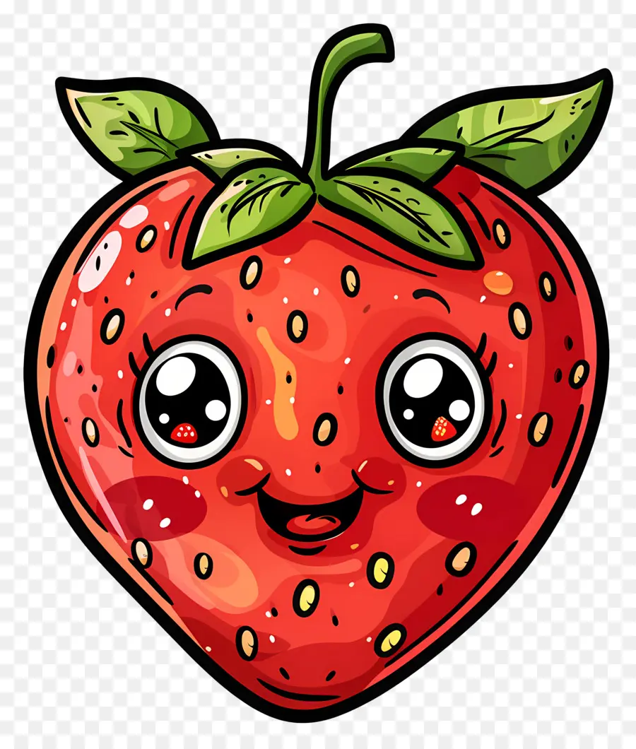 Fraise De Dessin Animé，Fraise PNG