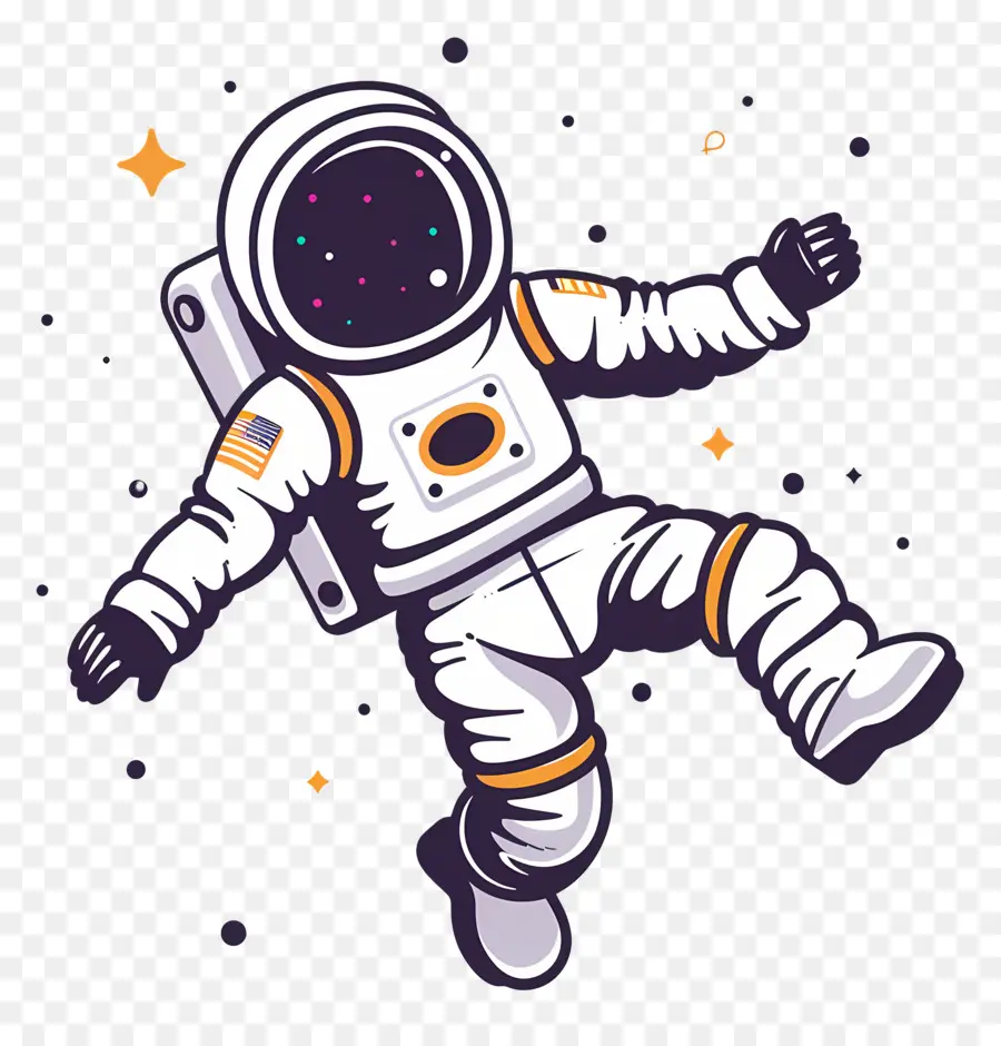 Astronaute De Dessin Animé，Astronaute PNG