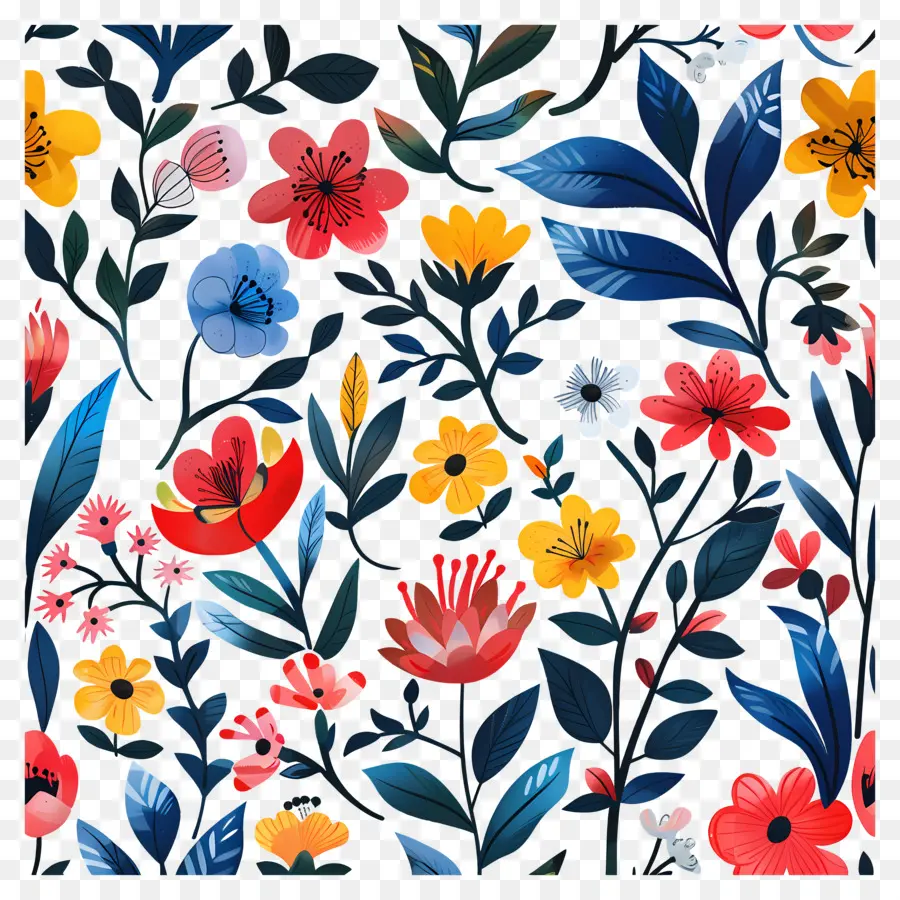 Motif Floral，Fleurs PNG