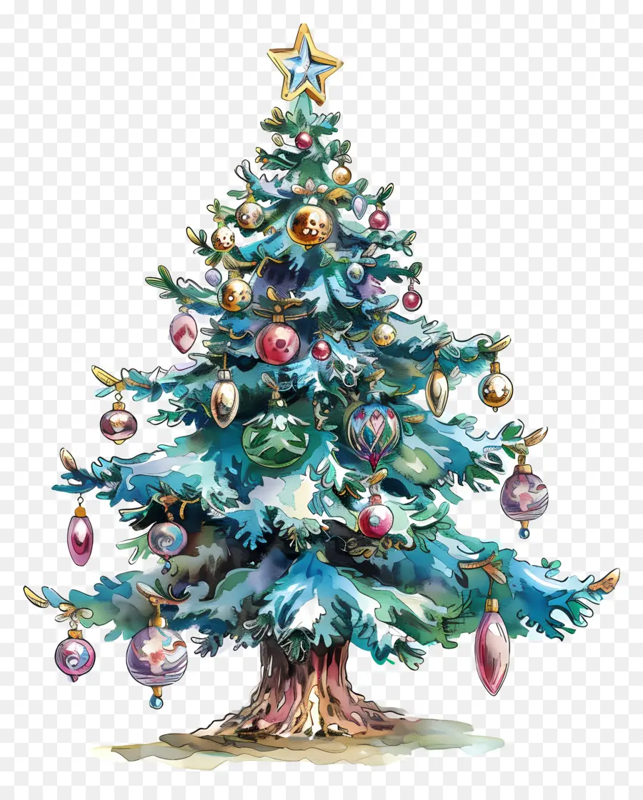 Arbre De Noël，Ornements PNG