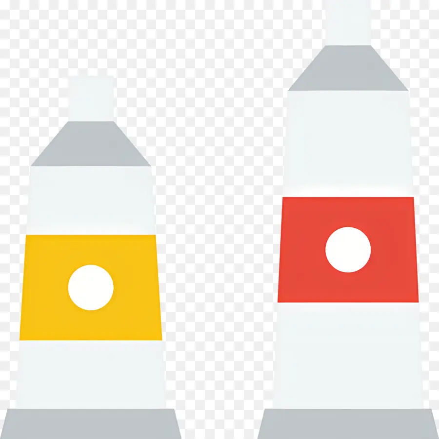 Bouteille De Peinture，Tubes De Peinture PNG