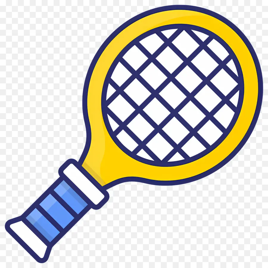 Raquette De Tennis，Raquette De Tennis Verte PNG