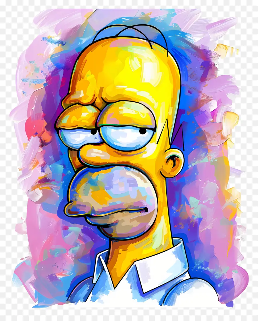 Homer Simpson，Homme à La Peau Jaune PNG