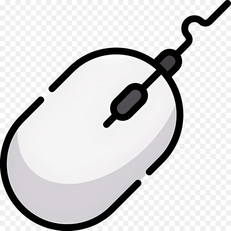 Souris D'ordinateur，Souris D'ordinateur Blanche PNG