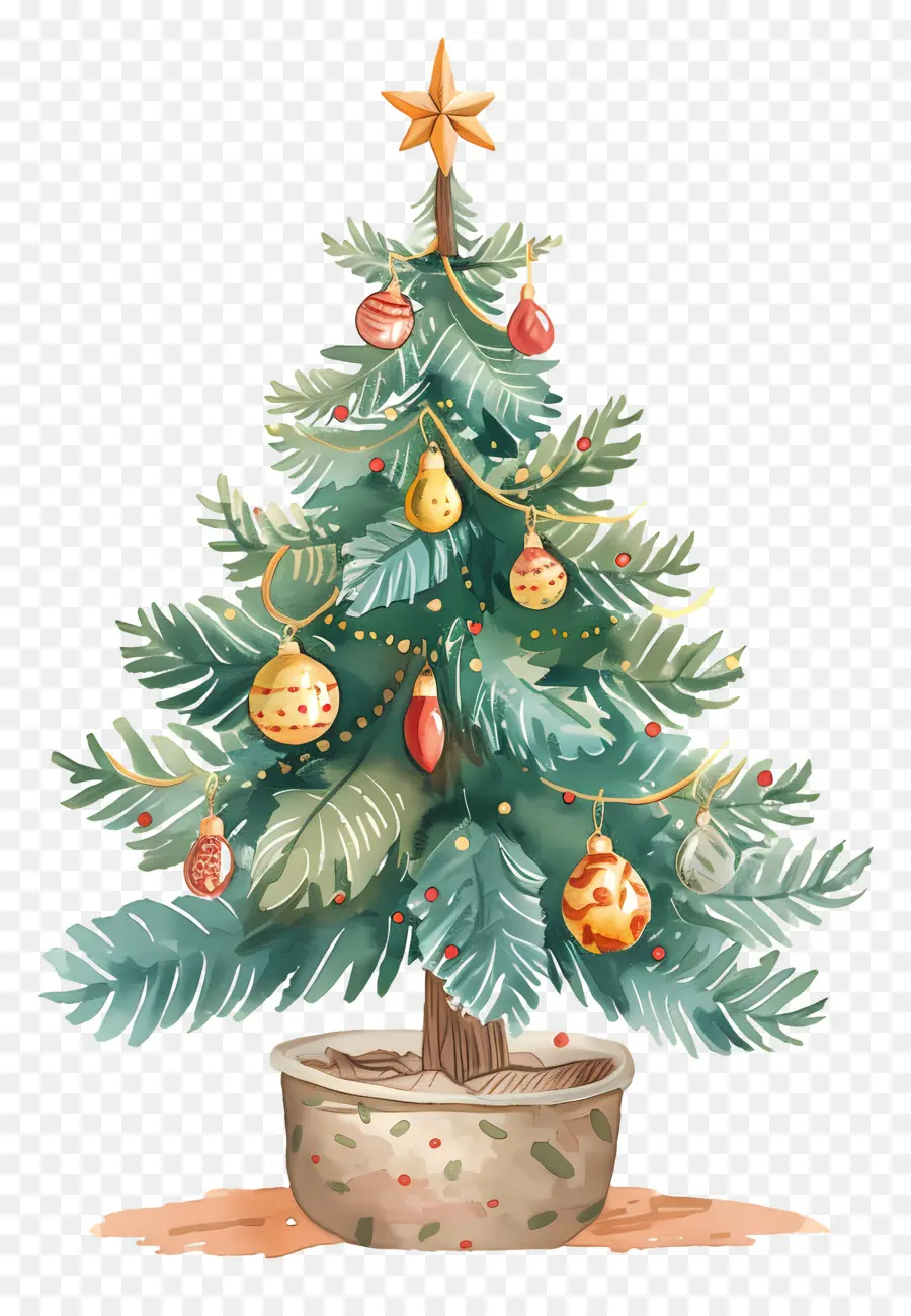 Arbre De Noël，Ornements PNG