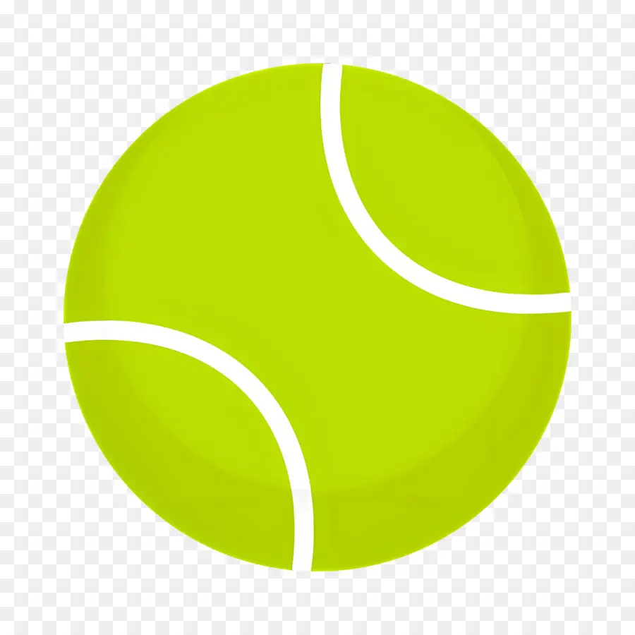 Balle De Tennis，Vert PNG