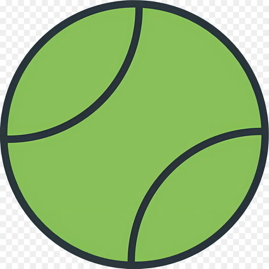 Balle De Tennis，Balle De Tennis Jaune PNG