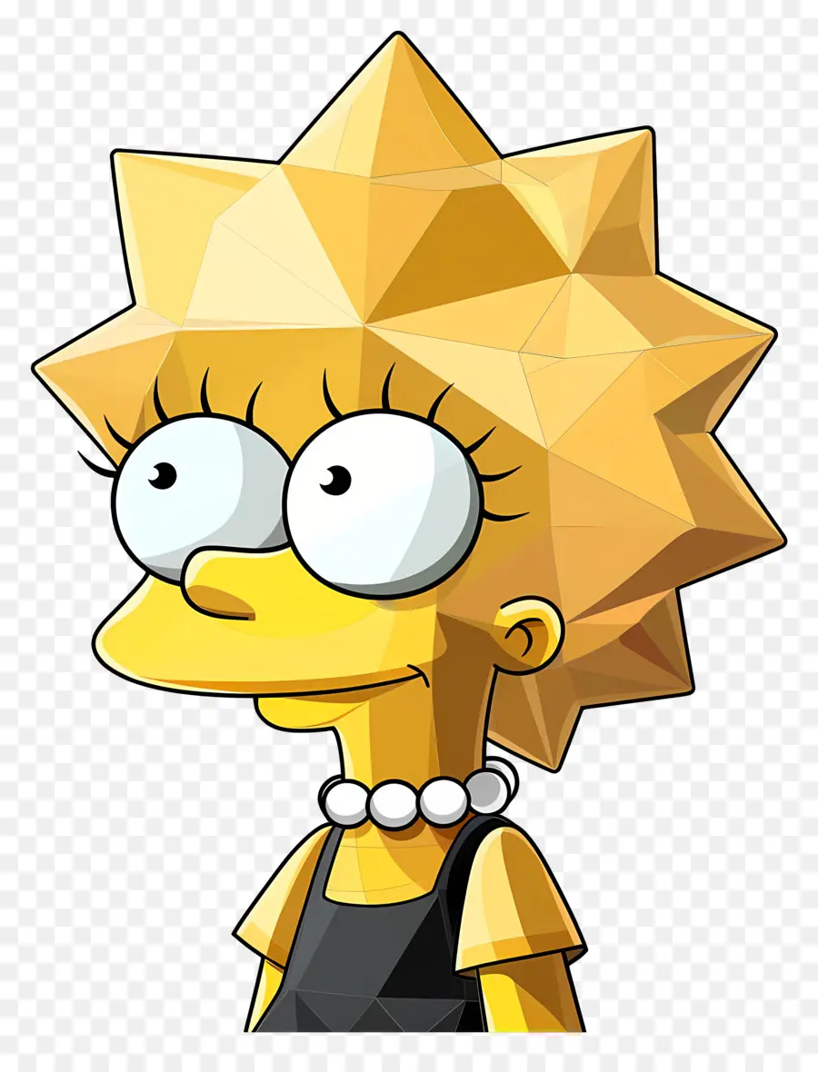 Lisa Simpson，Dessin Animé PNG