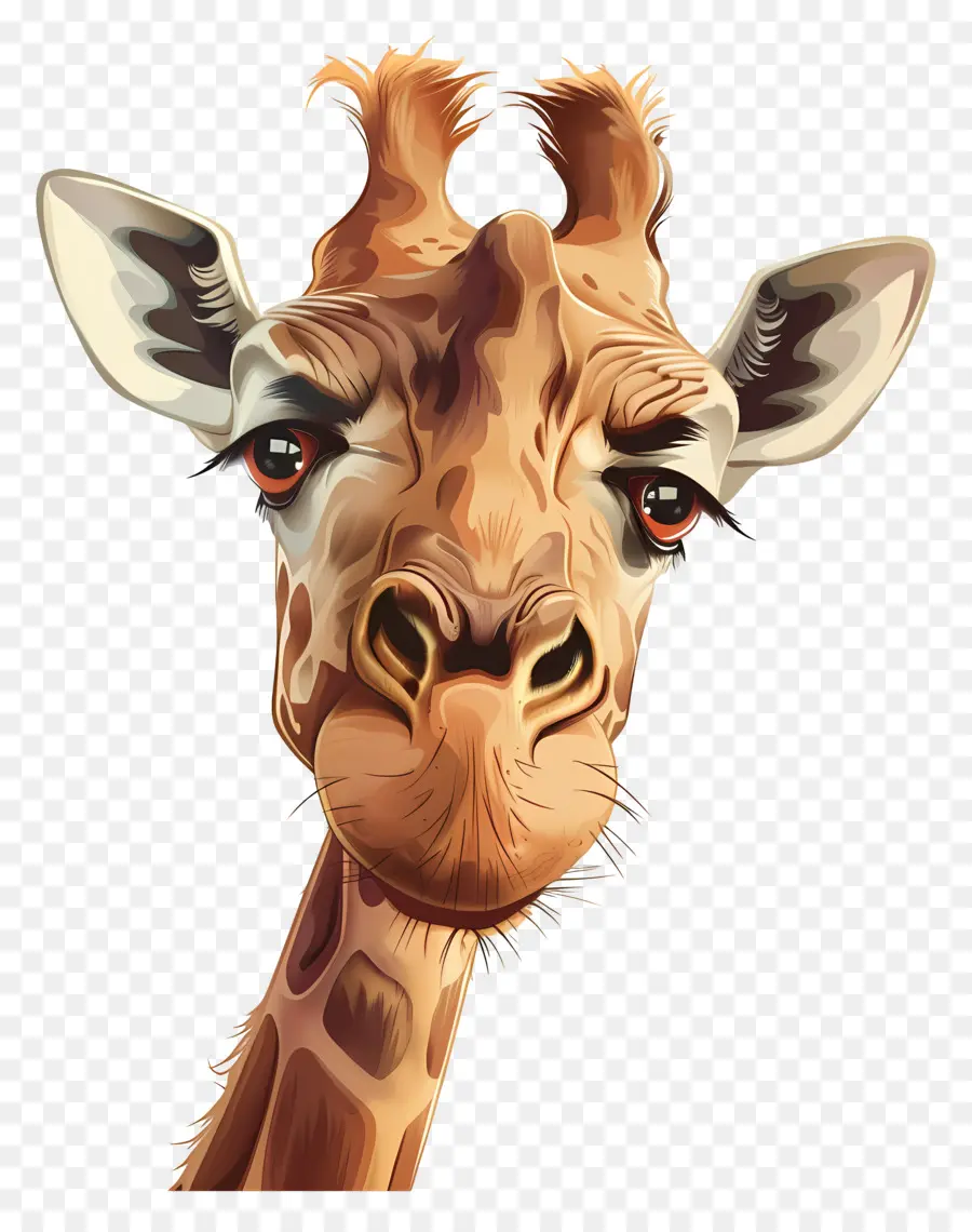 Girafe，Tête De Girafe PNG