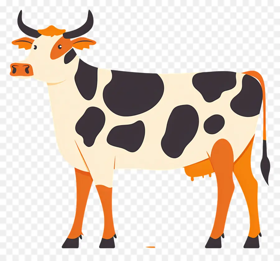 Vache，Vache Jaune PNG