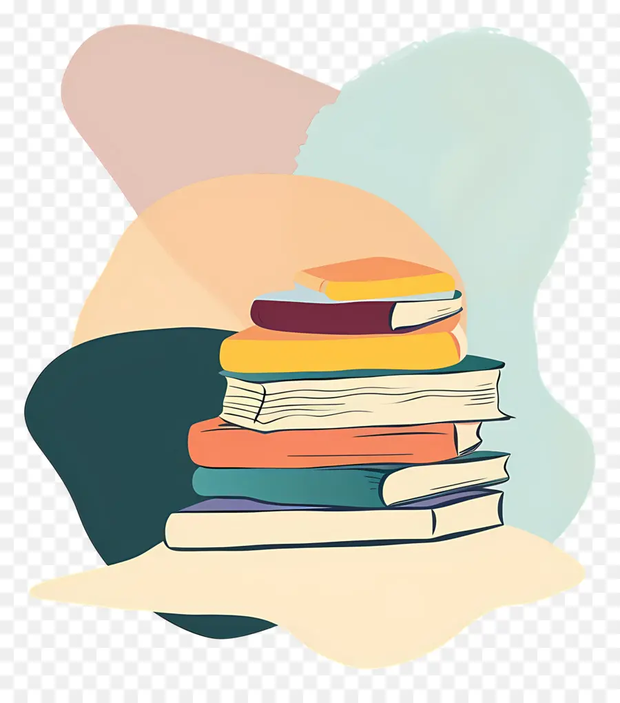 Livres，Pile De Livres PNG