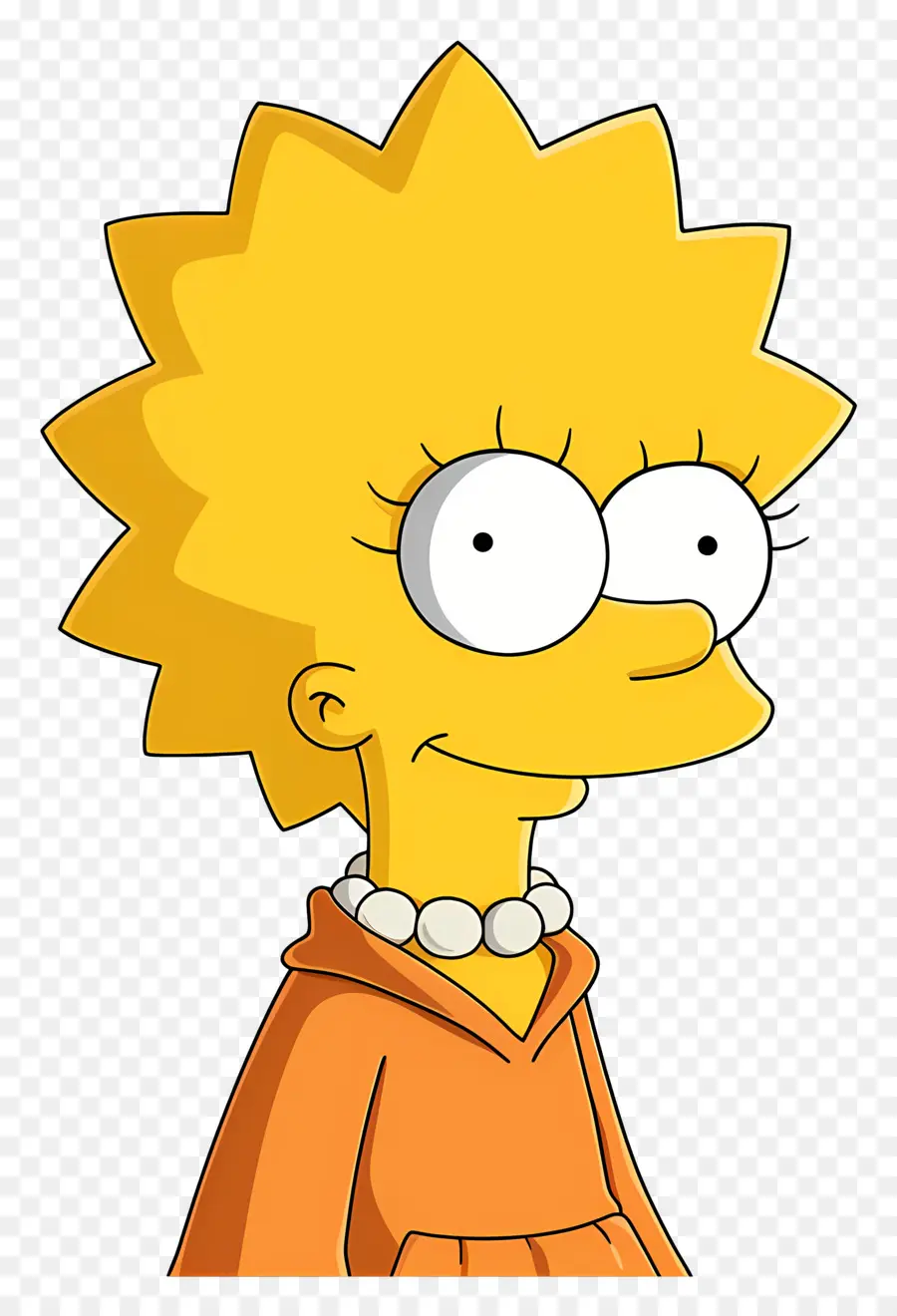 Lisa Simpson，Fille De Dessin Animé PNG