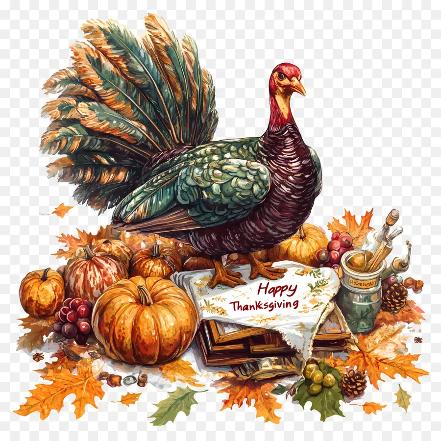 Joyeux Thanksgiving，Dinde De Thanksgiving PNG