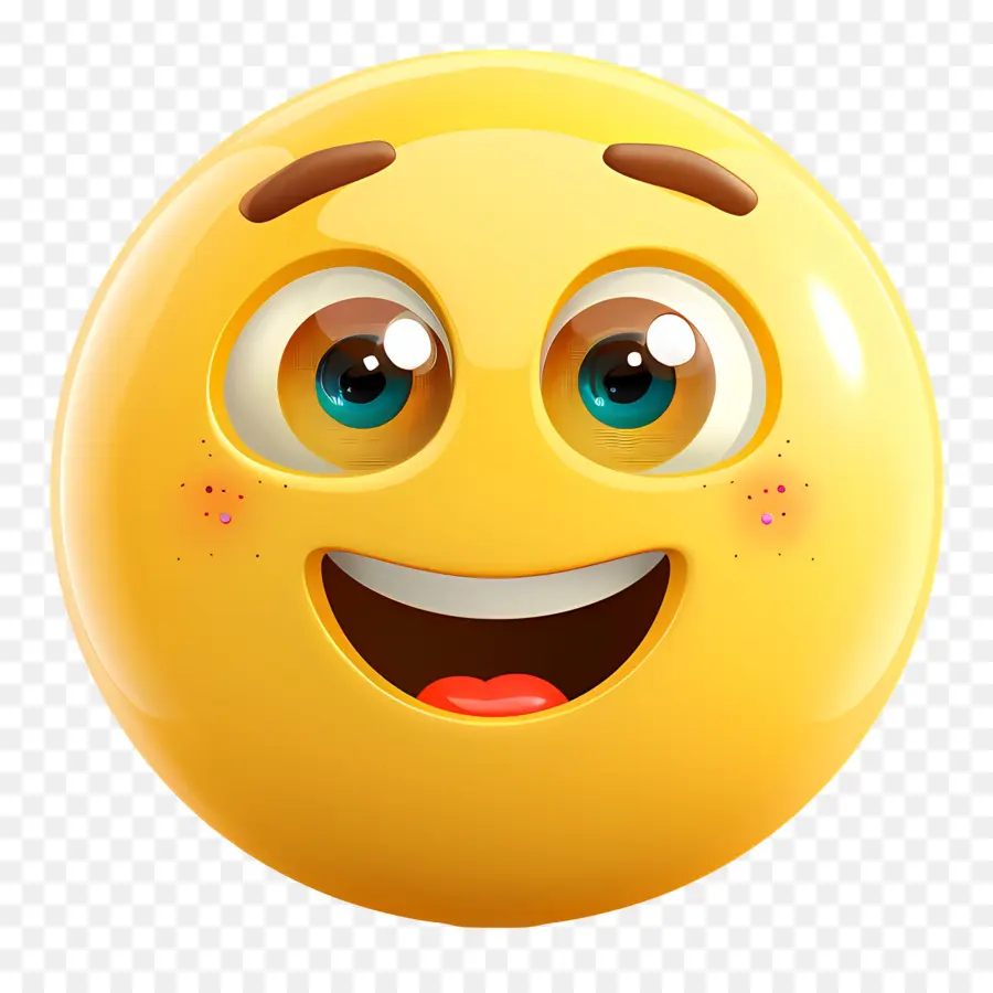 Sourire Emoji，Emoji Souriant PNG