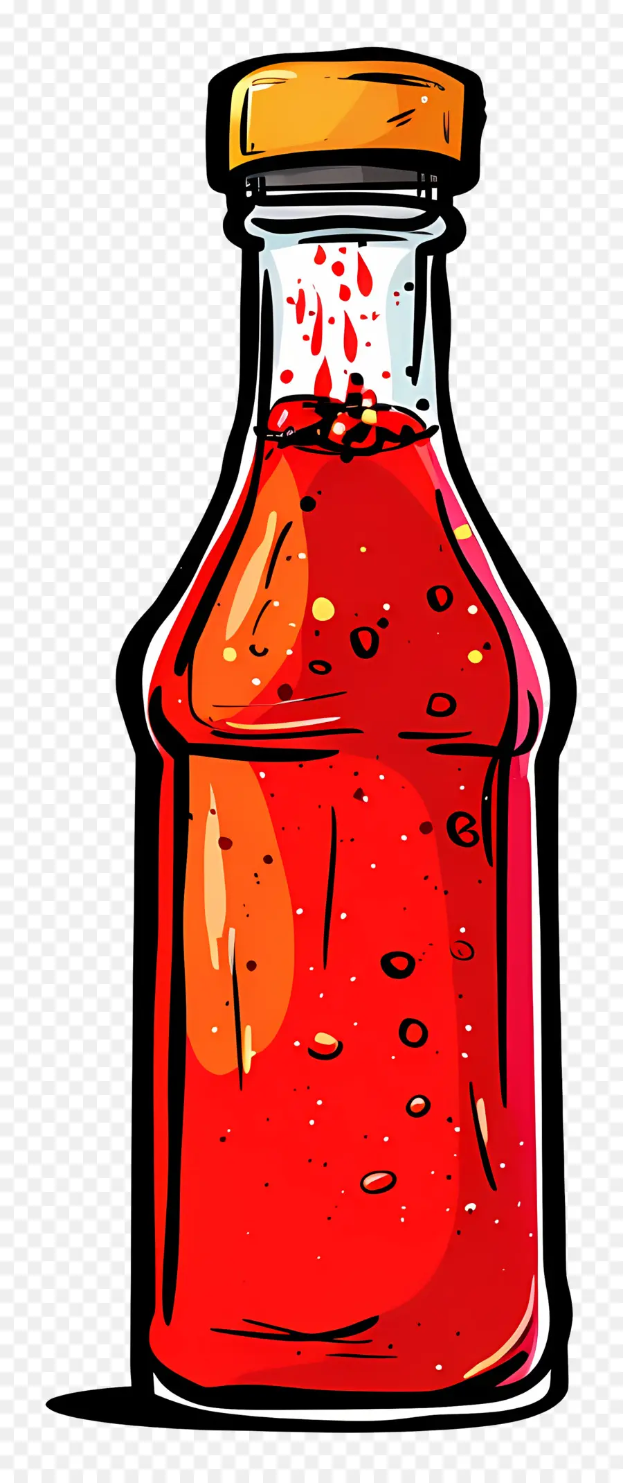 Sauce Chili，Bouteille De Ketchup PNG