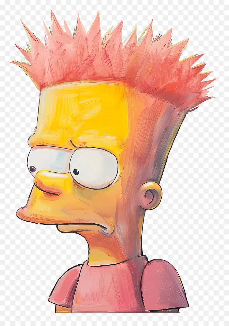 Bart Simpson，Garçon De Dessin Animé PNG