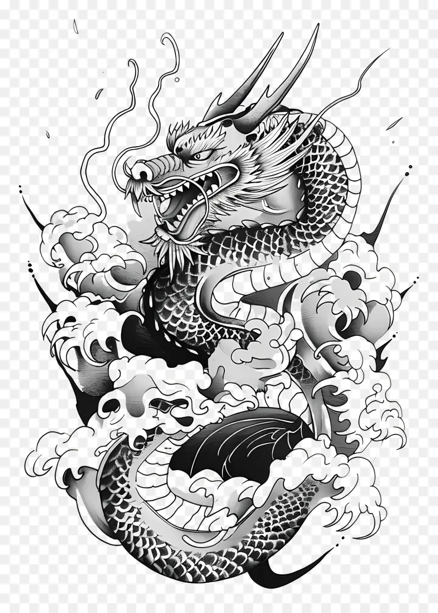 Tatouage De Dragon，Dragon PNG