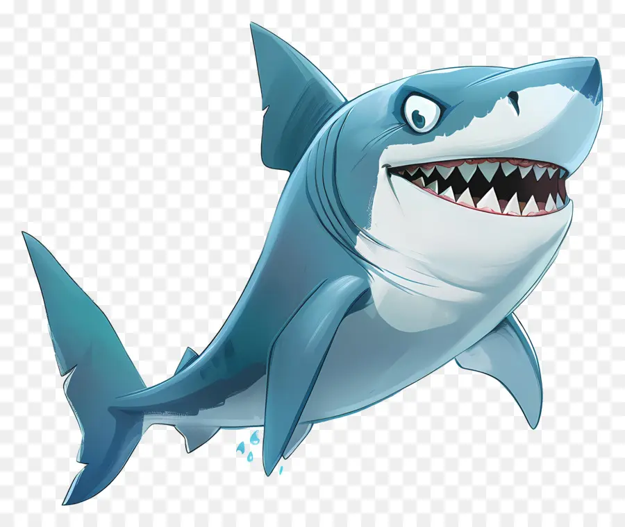 Requin，Requin Bleu PNG