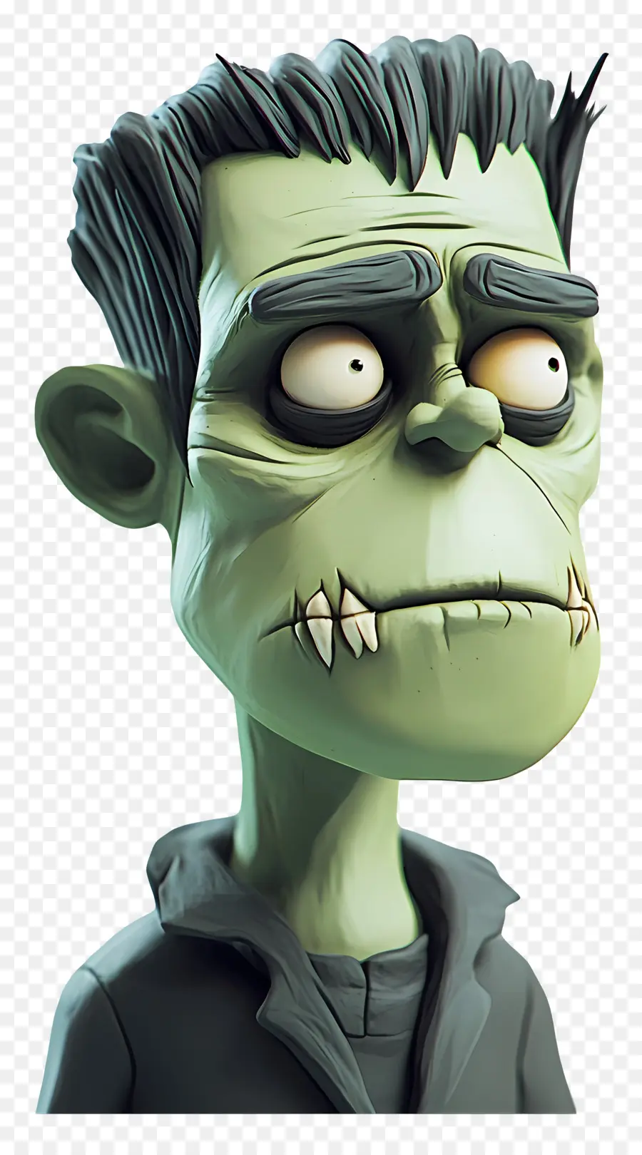 Frankenstein，Monstre Vert PNG