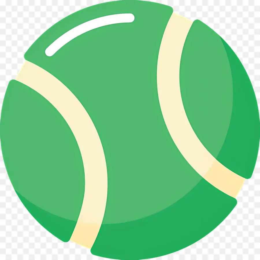 Balle De Tennis，Boule Verte PNG