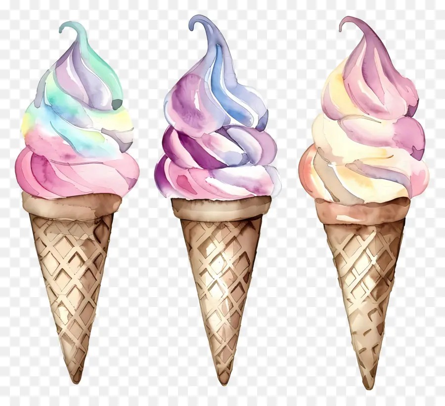 Cornet De Glace，Glace PNG