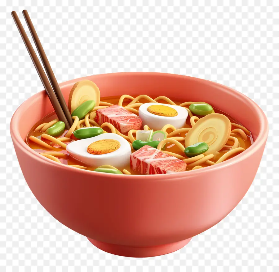 Soupe Ramen，Bol à Ramen PNG