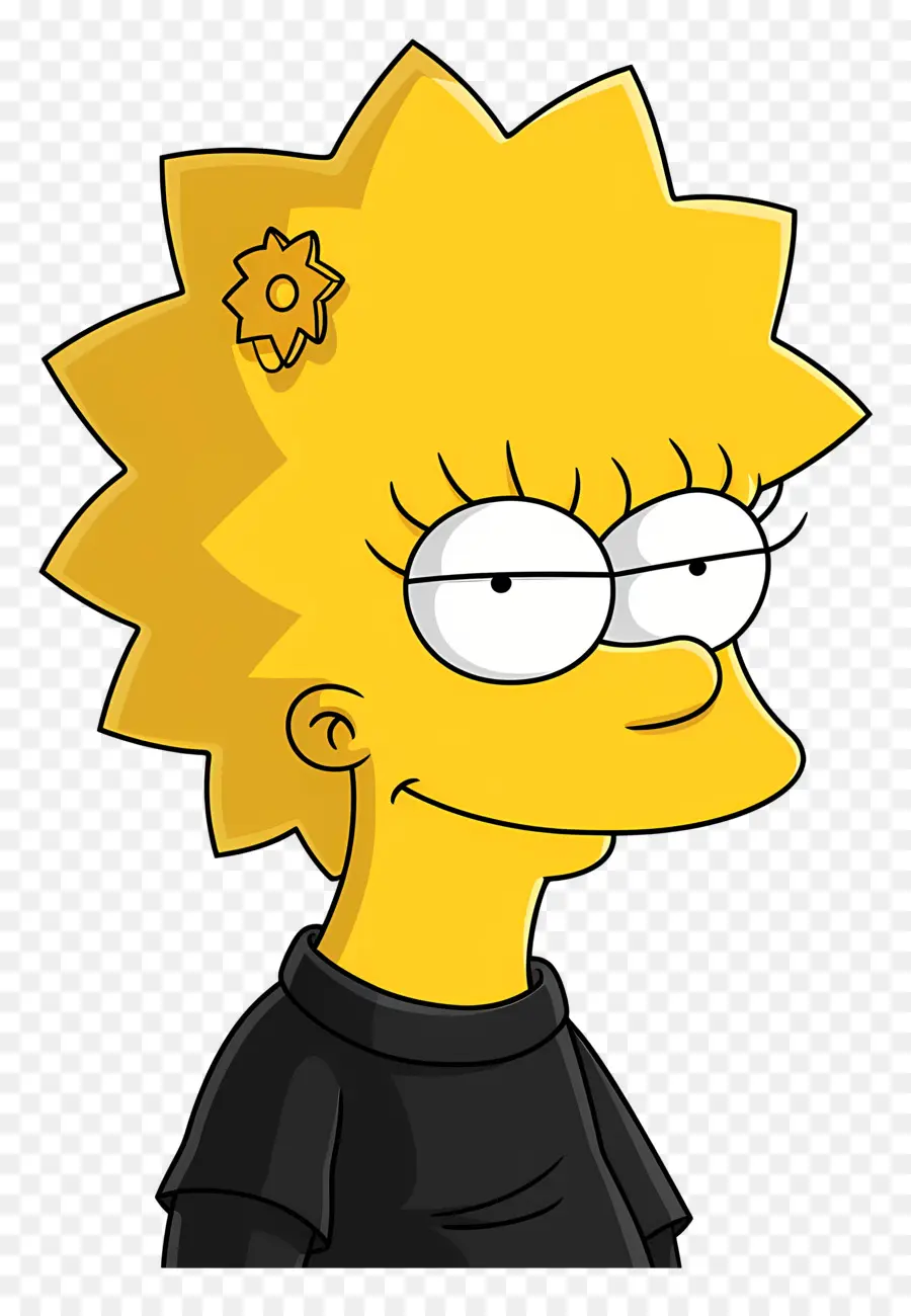 Lisa Simpson，Personnage De Dessin Animé PNG