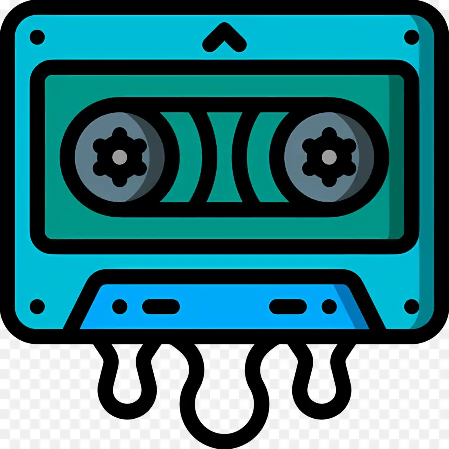 Cassette，Cassette Bleue PNG