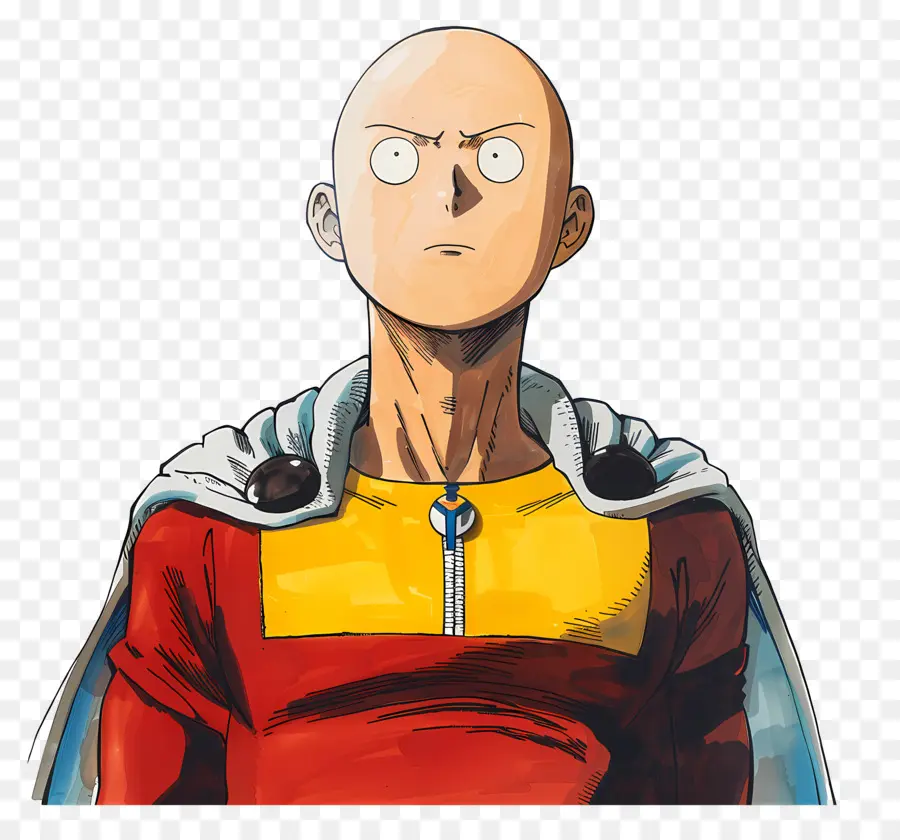 Saitama，Homme Chauve PNG