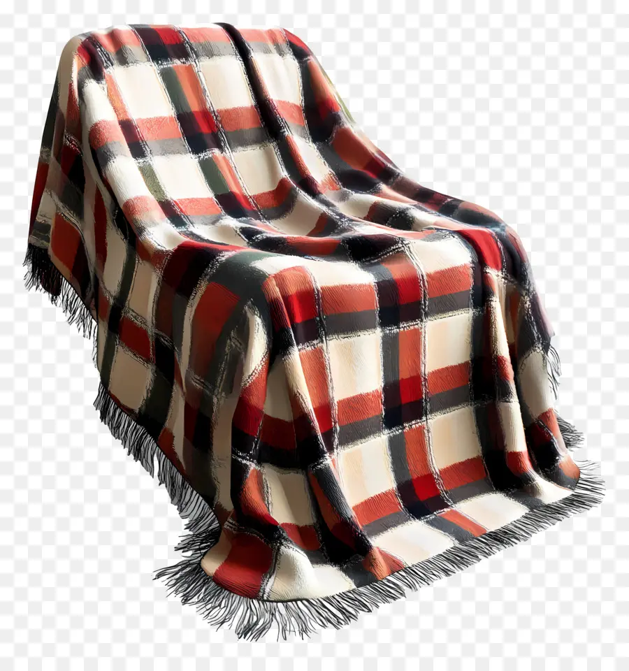 Couverture à Carreaux，Plaid PNG