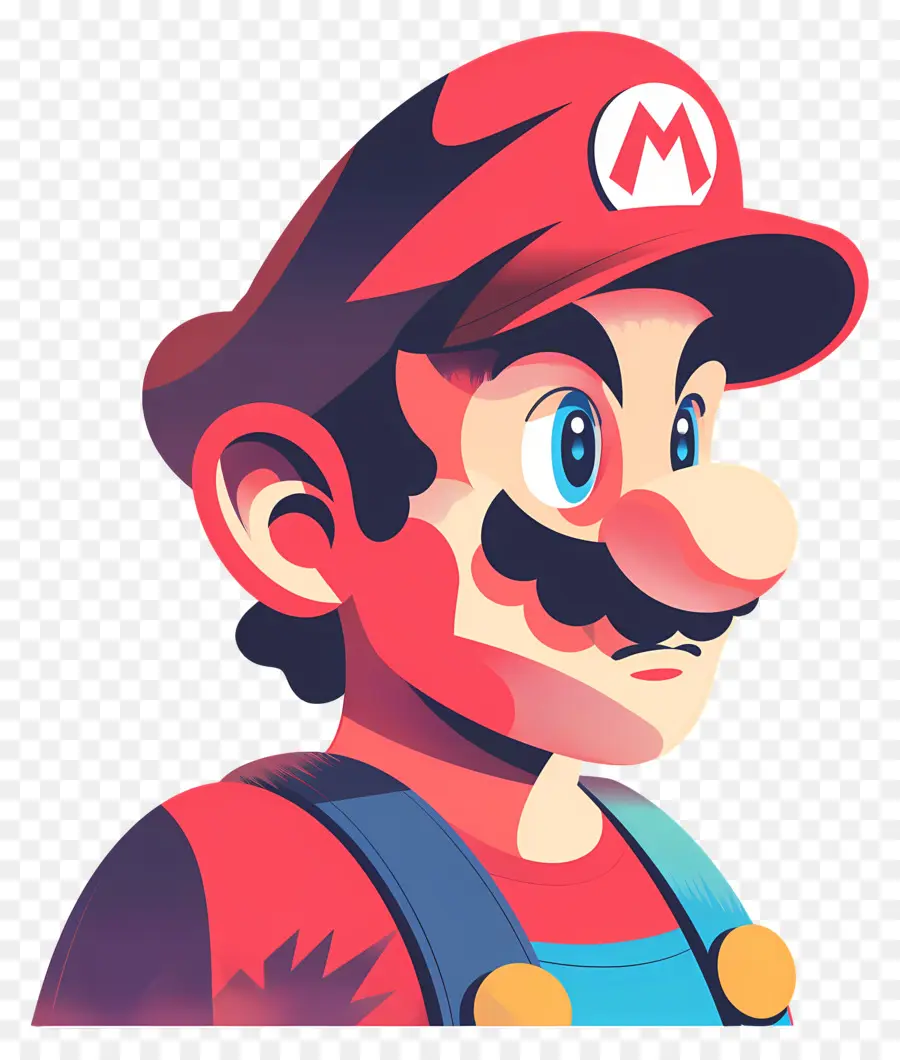 Mario，Personnage De Chapeau Rouge PNG