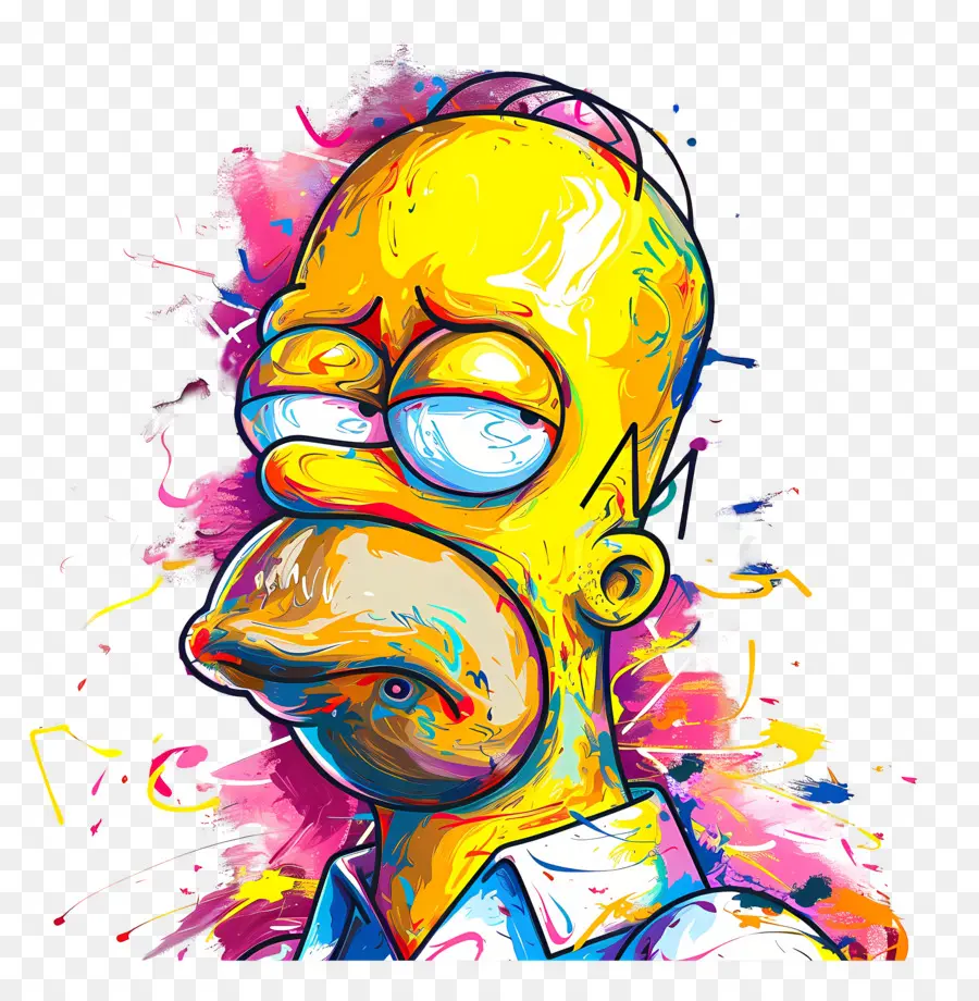 Homer Simpson，Homme De Dessin Animé PNG