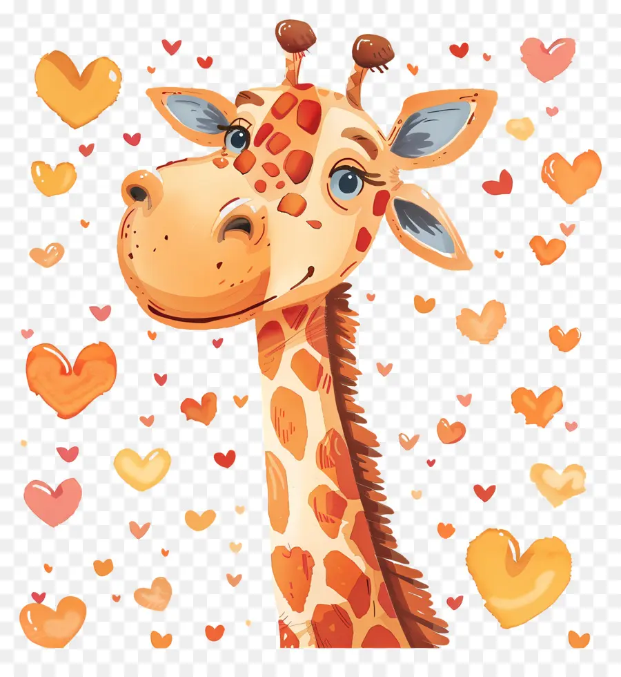 Girafe，Girafe De Dessin Animé PNG