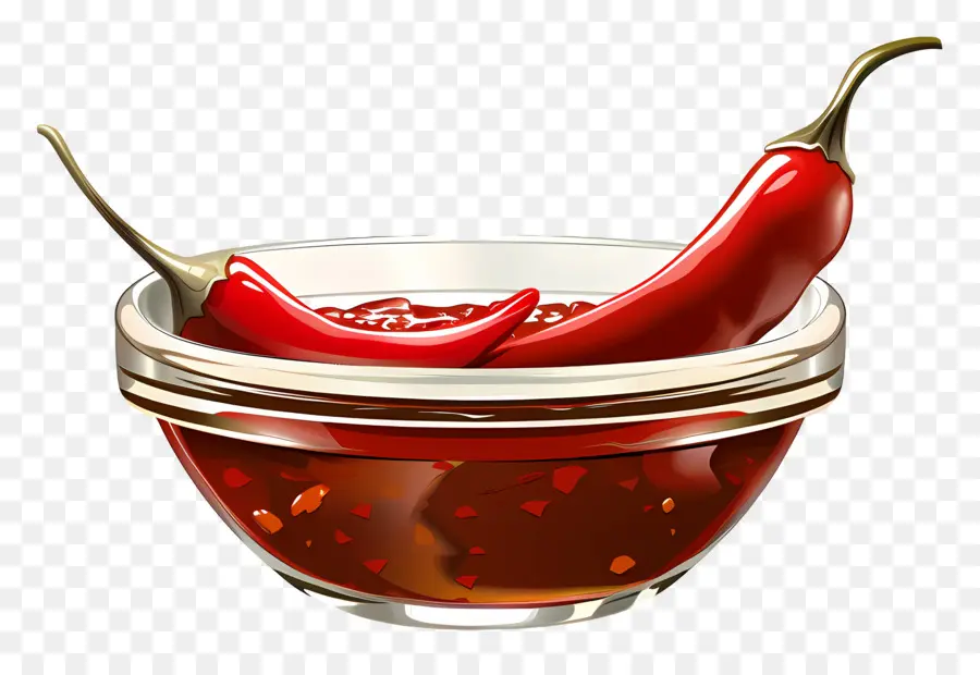 Sauce Chili，Piments PNG