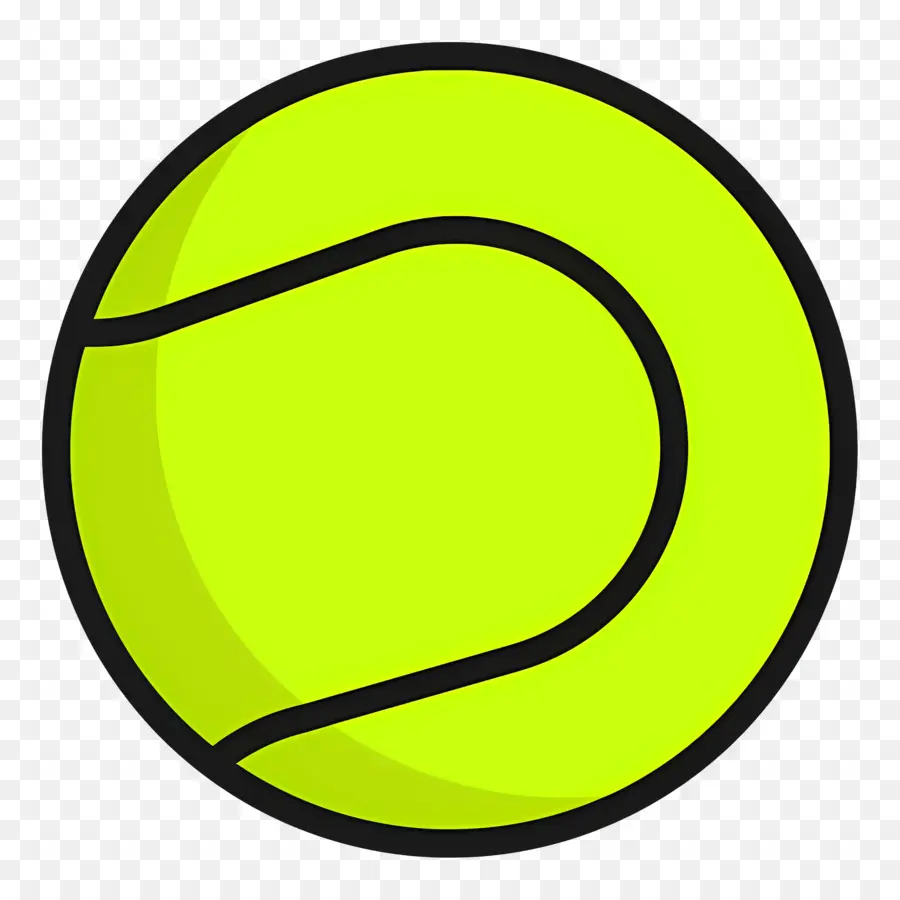 Balle De Tennis，Balle De Tennis Jaune PNG