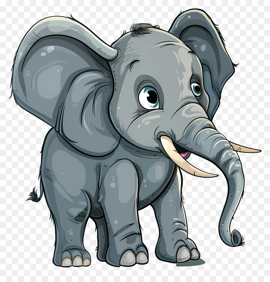 Éléphant，Défenses PNG