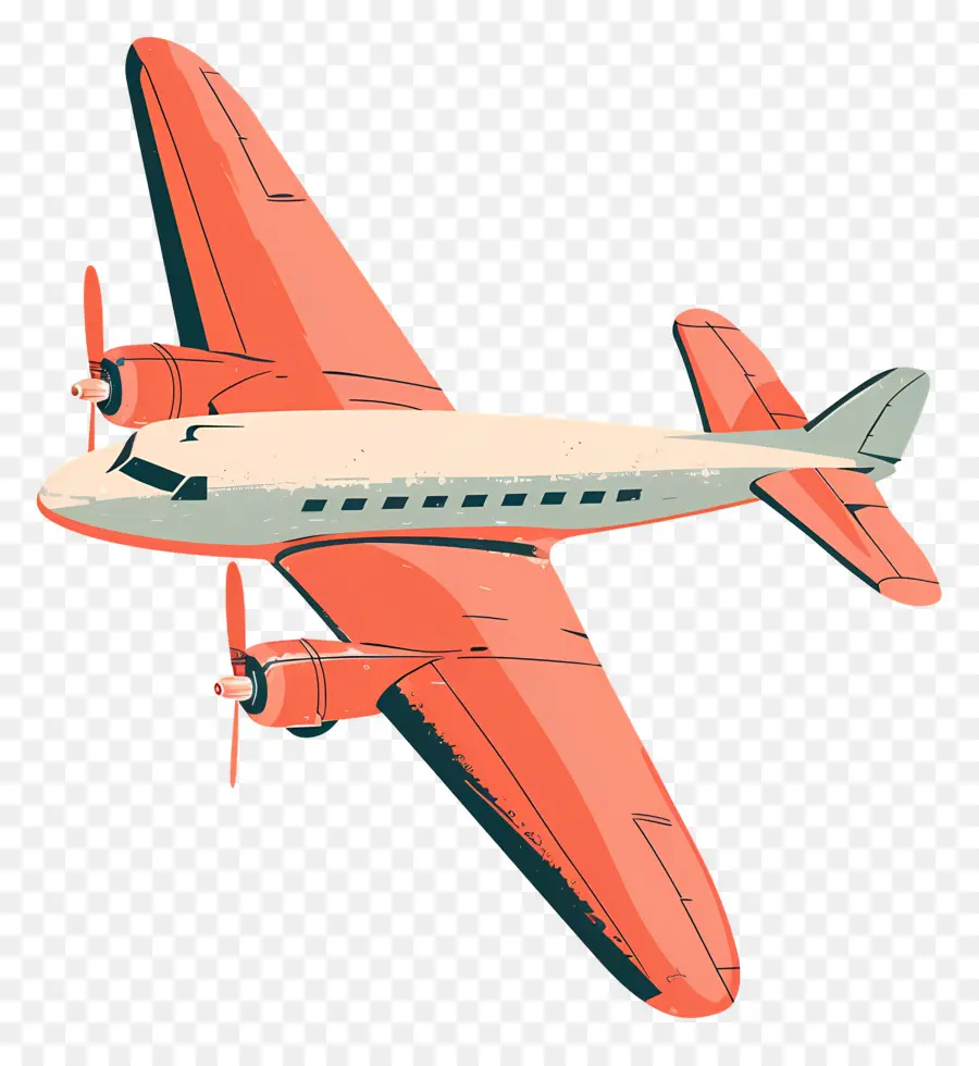 Avion，Avion De Dessin Animé PNG