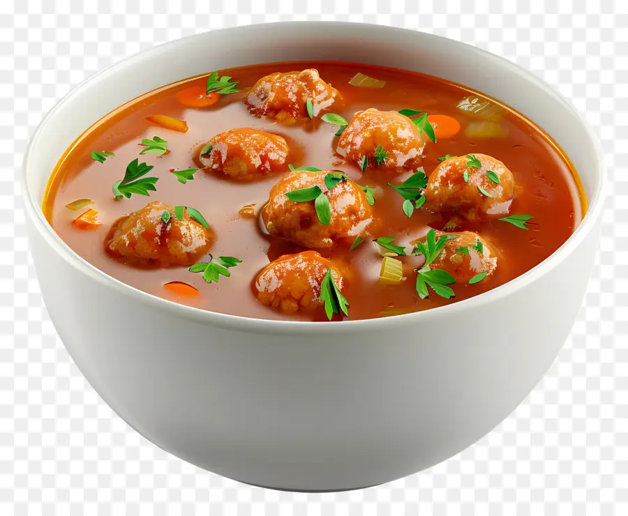 Soupe Aux Boulettes De Viande，Soupe PNG