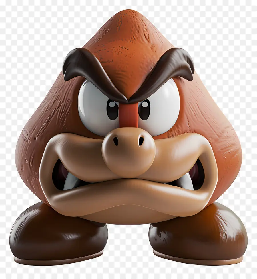 Goomba，En Colère PNG