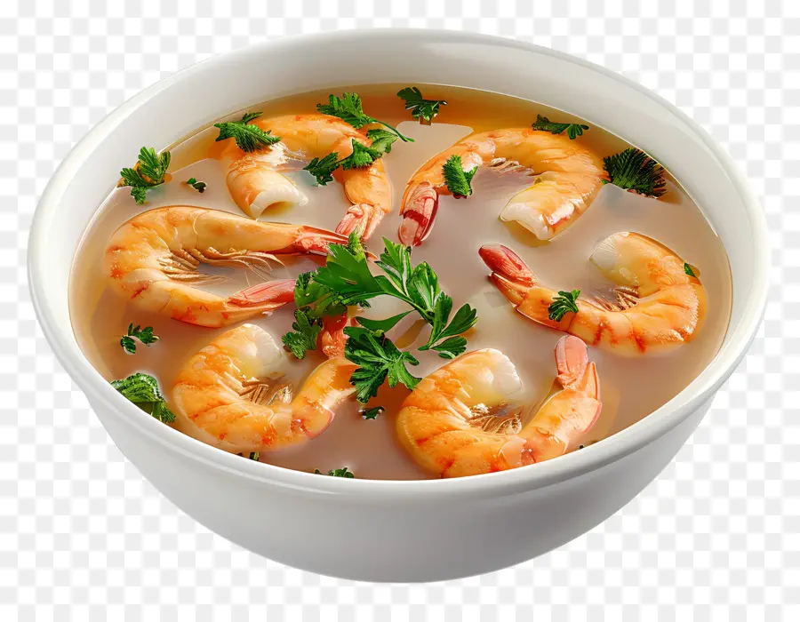 Soupe Aux Crevettes，Soupe De Crevettes PNG