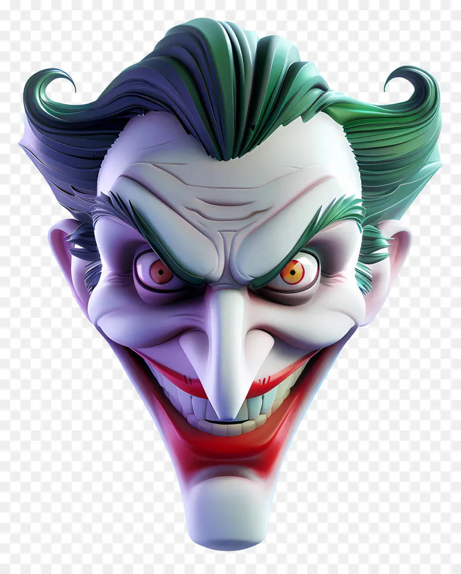 Joker，Visage De Joker PNG