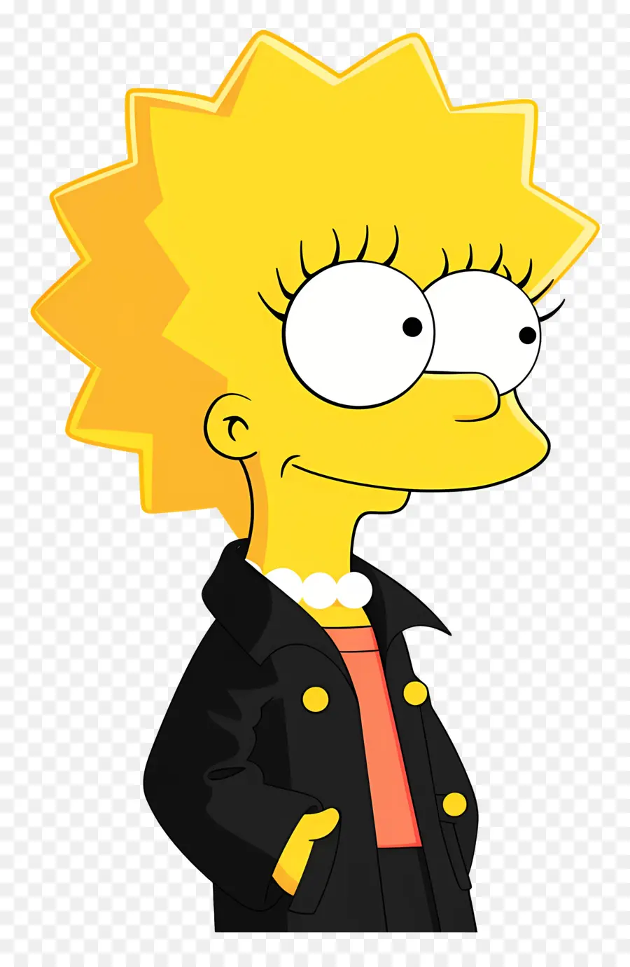 Lisa Simpson，Personnage De Dessin Animé PNG