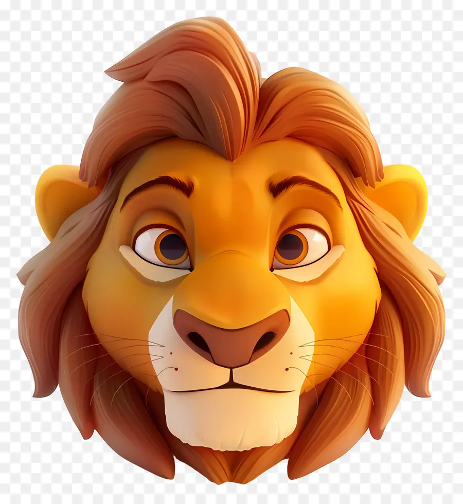 Visage De Lion，Lion PNG