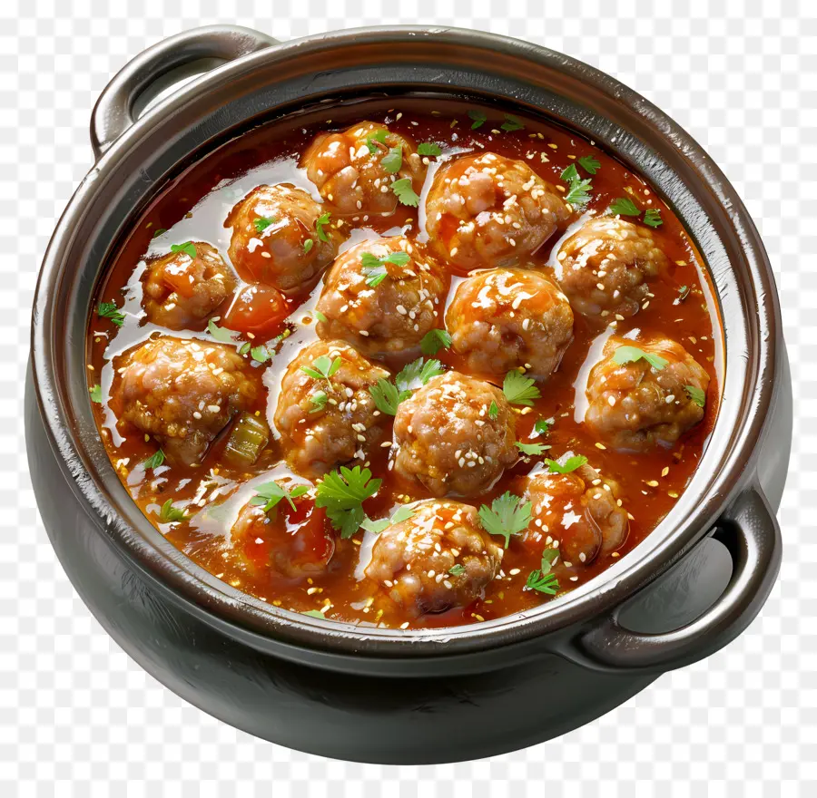 Soupe Aux Boulettes De Viande，Boulettes De Viande PNG