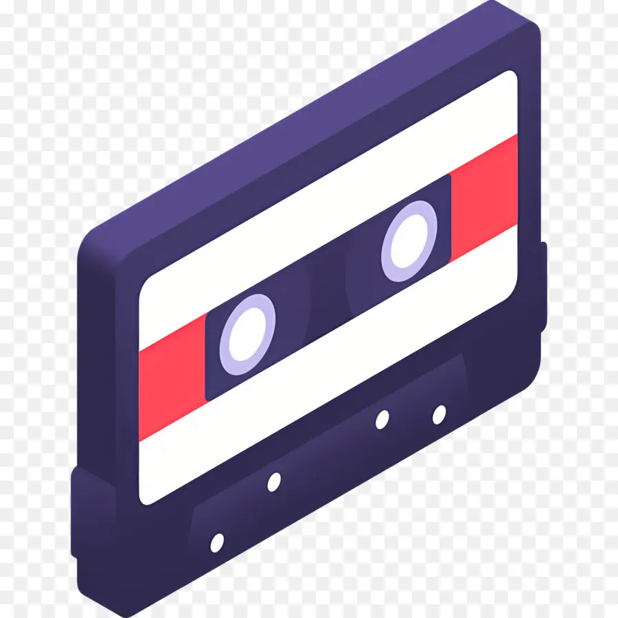 Cassette，Cassette Isométrique PNG